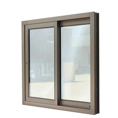 Folding Screen Double Glass Aluminium Sliding Windows With Horizontal Opening Pattern