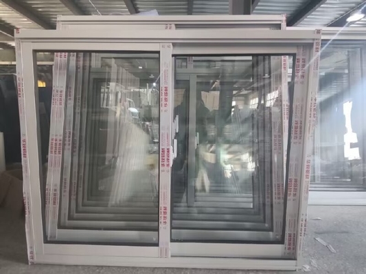 Folding Screen Double Glass Aluminium Sliding Windows With Horizontal Opening Pattern