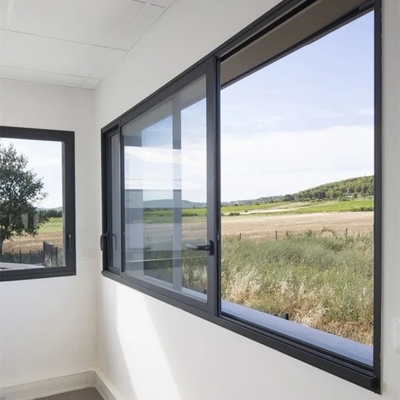 Aluminum Folding Screen French Style Luxury Sliding Glass Window from Alibaba Golden