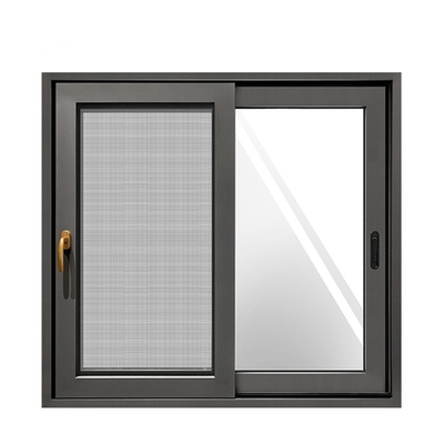 Modern Simple Customized Aluminum Sliding Window Double Glaze Waterproof