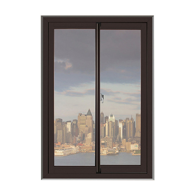 Modern Simple Customized Aluminum Sliding Window Double Glaze Waterproof