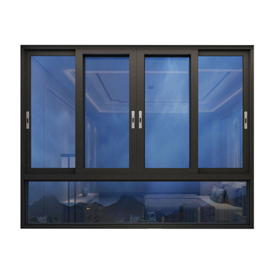 Aluminum Slide Glass Window Profile for Farmhouse Sliding Windows OEM ODM
