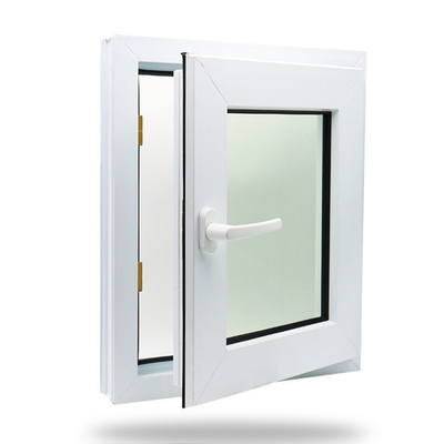 Folding Screen Hurricane Impact House Window with Double Glazed Glass and Hand Crank