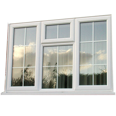 Folding Screen Hurricane Impact House Window with Double Glazed Glass and Hand Crank
