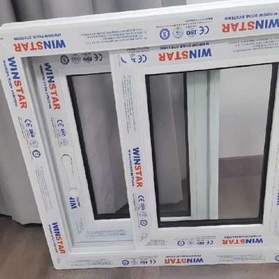Modern Windows Replacement Sliding Aluminium Window With Magnetic Screen And Glass Doors