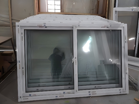 Modern Windows Replacement Sliding Aluminium Window With Magnetic Screen And Glass Doors