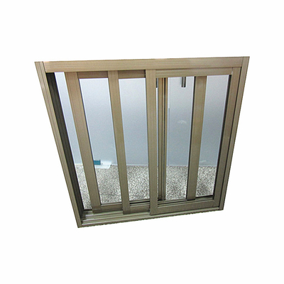 Aluminum Alloy Sliding Bedroom Windows with Double Glass and Hurricane Impact Glass
