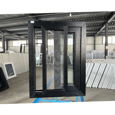 European Standard Double Glass Aluminium Sliding Windows with Soundproof Function