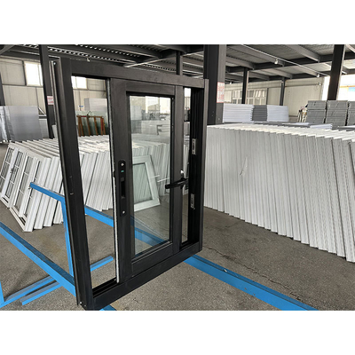 European Standard Double Glass Aluminium Sliding Windows with Soundproof Function