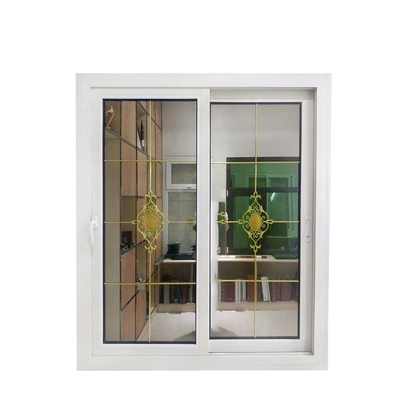 Customized American Pvc Wooden Sliding Windows Heavy Duty and High Security System