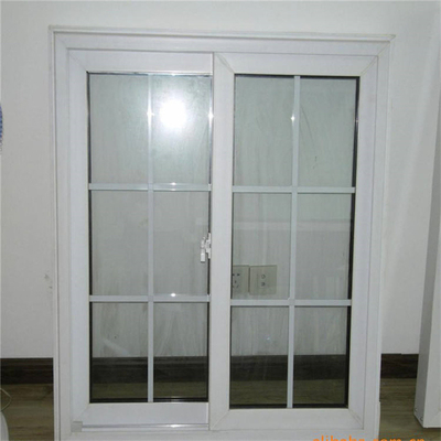 2023 Arrival Double Glazed Sliding Window with Plastic Frame and Soundproof Function