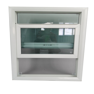 American Style Upvc Windows with Powder Coated Frame and OEM Customization from OEM