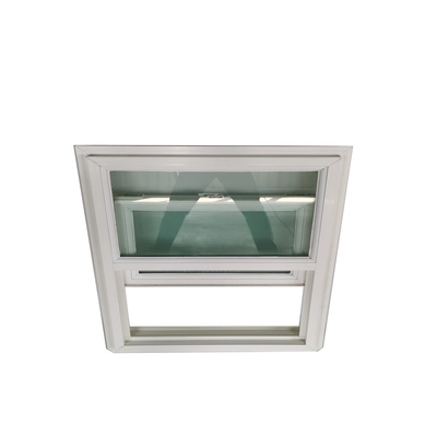 Raw Material Upvc House Windows with Swing Open Style and Heat Insulation Function
