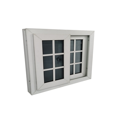 Double Tempered Glass Upvc Sliding Windows for Modern Design Style Tinted Glass