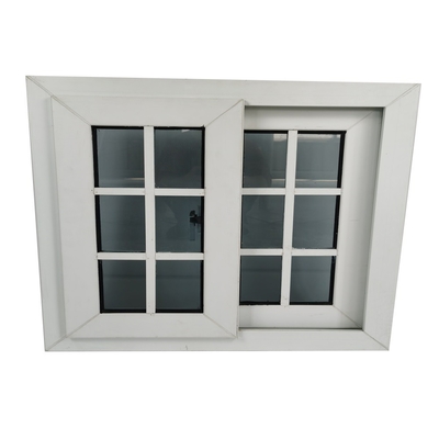 Double Tempered Glass Upvc Sliding Windows for Modern Design Style Tinted Glass