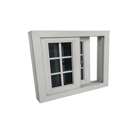 Double Tempered Glass Upvc Sliding Windows for Modern Design Style Tinted Glass