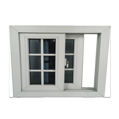 Upvc Sliding Windows Small Bathroom With Anti Theft Aluminum Alloy Glass Accessories