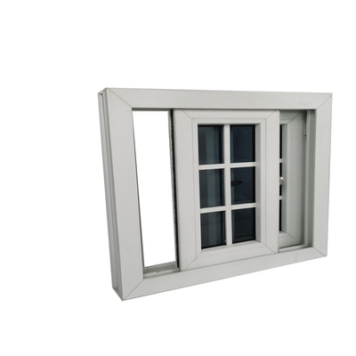 Upvc Sliding Windows Small Bathroom With Anti Theft Aluminum Alloy Glass Accessories