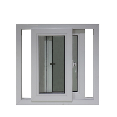 Chinese Top UPVC Glass Accessories Hurricane Impact Sliding Window with Mosquito Net