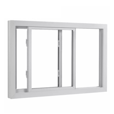 Chinese Top UPVC Glass Accessories Hurricane Impact Sliding Window with Mosquito Net
