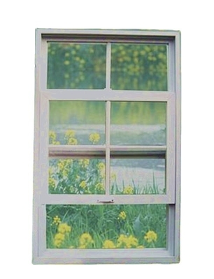 Qualified Hardware UPVC Frame glass Sliding Single Hung Sound Proof Fibreglass Windows