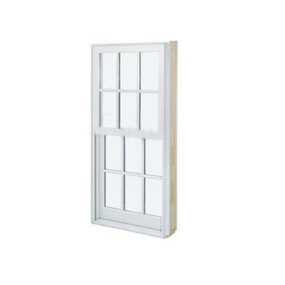 Qualified Hardware UPVC Frame glass Sliding Single Hung Sound Proof Fibreglass Windows