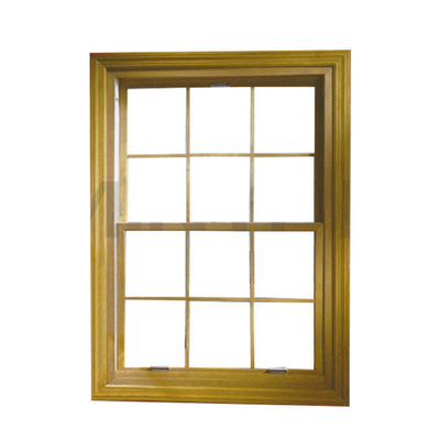 Qualified Hardware UPVC Frame glass Sliding Single Hung Sound Proof Fibreglass Windows