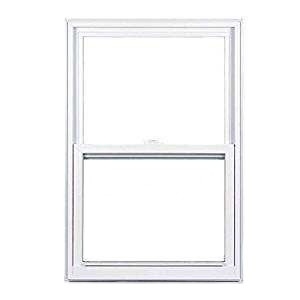 Energy Fibreglass Vertical Hurricane Impact Glass Single Hung Windows for Residential