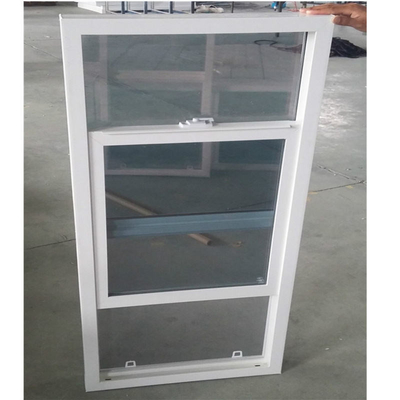 Energy Fibreglass Vertical Hurricane Impact Glass Single Hung Windows for Residential