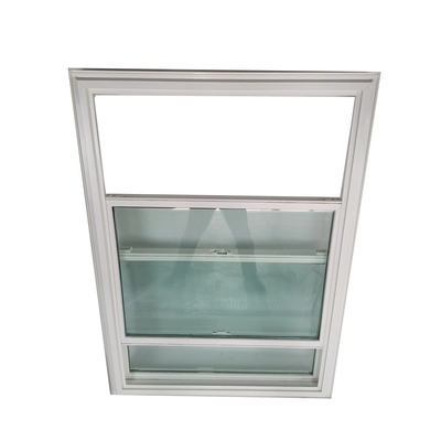 Residential Villa Double Hung Windows Made with Upvc Black Material