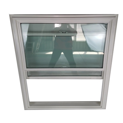 Residential Villa Double Hung Windows Made with Upvc Black Material