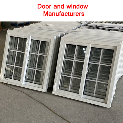 American Upvc Hurricane Impact Sliding Window Design for PVC Double Glazed Security