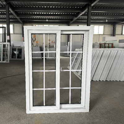Hurricane Impact Glass Sliding Upvc Windows for Soundproof and Windproof
