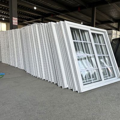 Custom Glass Windows Upvc Vinyl Single Double Glazed Sliding Pvc Windows With Grills