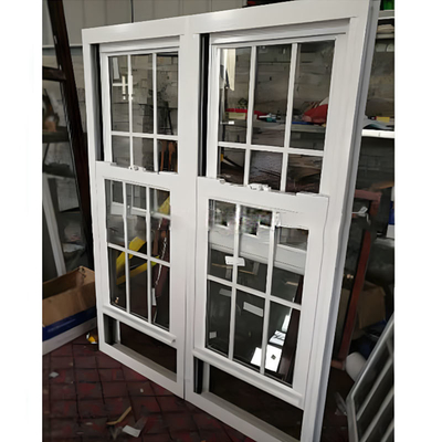Secure Double Hung Window Latch with Contemporary Design and FiberGlass Screen Netting