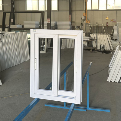 FiberGlass Screen Netting PVC Sliding Window Design for Home Double Glazed Windows