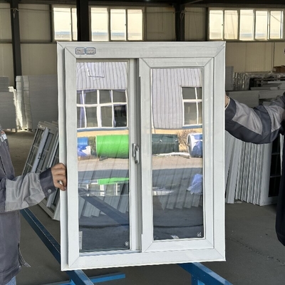 FiberGlass Screen Netting PVC Sliding Window Design for Home Double Glazed Windows