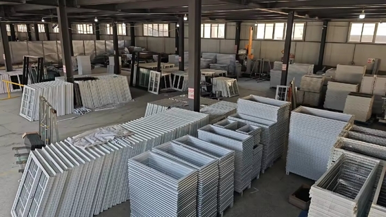 European Style PVC Plastic Upvc Sliding Double Window Sound Proof Hurricane Windows