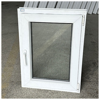 Customizable Double Glazed Plastic Frame UPVC Casement Windows for Office and Home