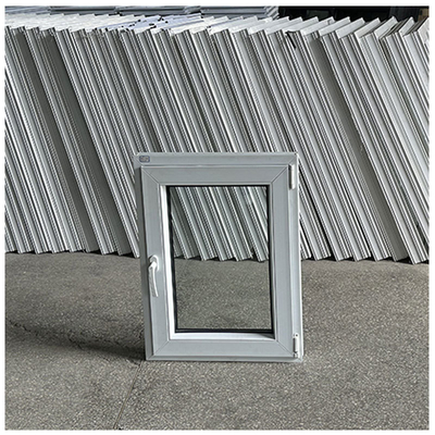Customizable Double Glazed Plastic Frame UPVC Casement Windows for Office and Home