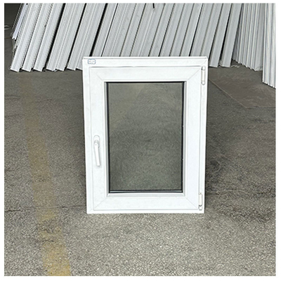 Customizable Double Glazed Plastic Frame UPVC Casement Windows for Office and Home