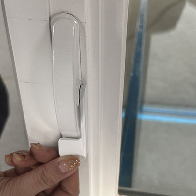 Home Office Upvc Glazed Casement Windows with Soundproof Function European Style