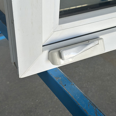 Home Office Upvc Glazed Casement Windows with Soundproof Function European Style